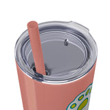 Hi Pal! Skinny Tumbler with Straw