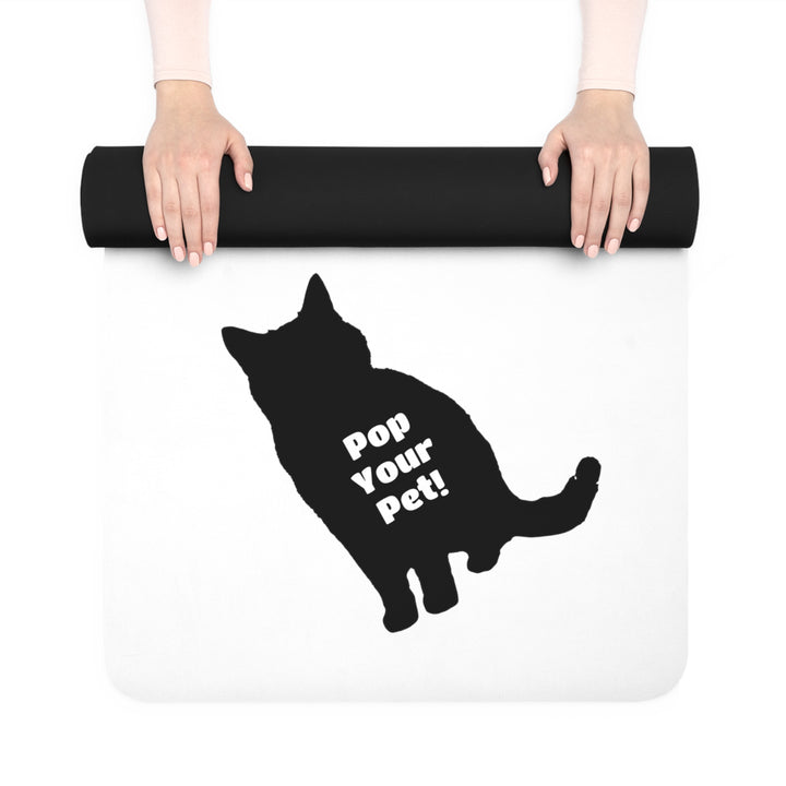 Pop Your Pet! Rubber Yoga Mat