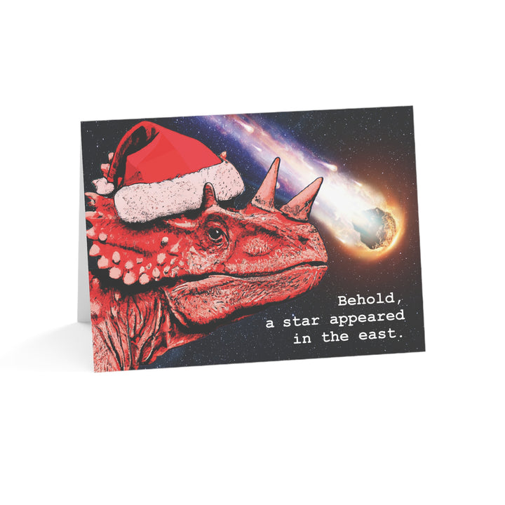 Meteor Extinction New Year Card