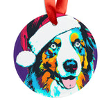 Australian Shepherd Ornament with Your Pet's Name!