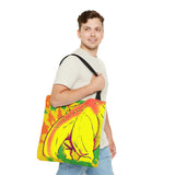 Tie Dye Brachiosaurus Butt Tote Bag