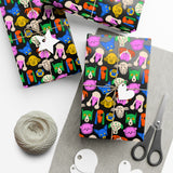 Any Occasion Glow Dogs Wrapping Paper