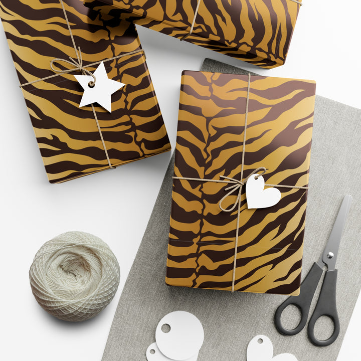 Any Occasion Tiger Stripe Wrapping Paper