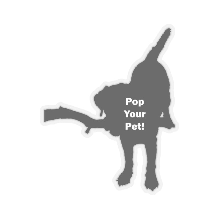 Pop Your Pet! Custom Kiss-Cut Sticker