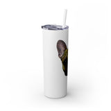 Bella Haddad Custom Skinny Tumbler with Straw