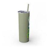 Hi Pal! Skinny Tumbler with Straw