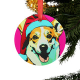 Pembroke Welsh Corgi Ornament with Your Pet's Name!