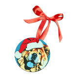 Chow Chow Ornament with Your Pet's Name!