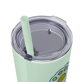 Hi Pal! Skinny Tumbler with Straw