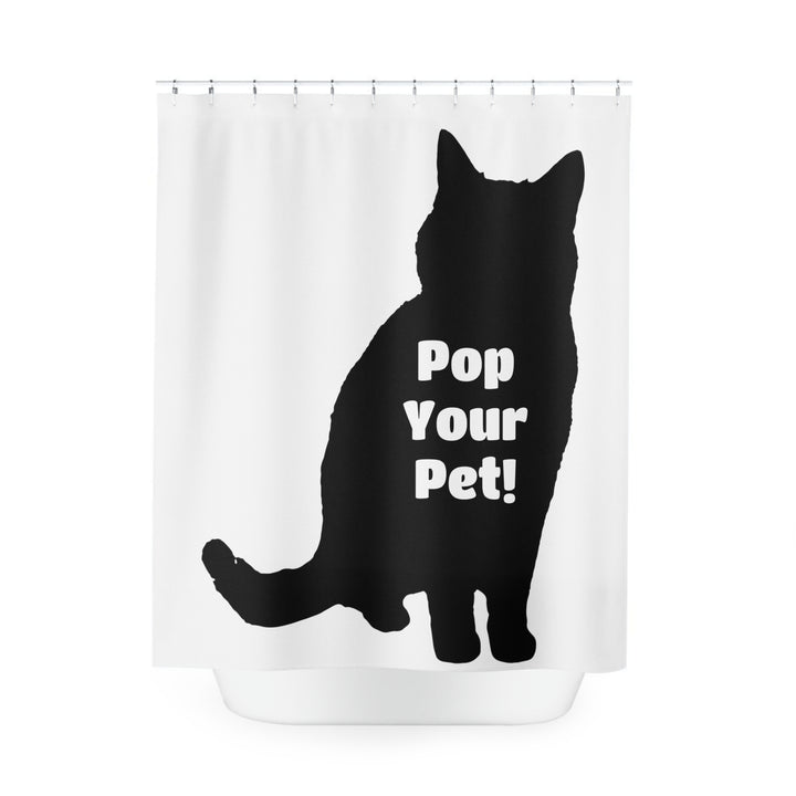 Pop Your Pet! Shower Curtain