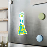 Hi Pal Cat Kiss-Cut Vinyl Sticker