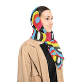 Wavy Pop Chic Chiffon Scarf