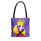 Long Live the Queen Tie Dye Tote Bag