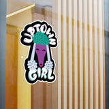 Uptown Girl Kiss-Cut Vinyl Sticker