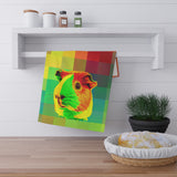 Groovy Guinea Piggy Kitchen Towel