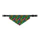 Rainbow Rover Dog Collar Bandana