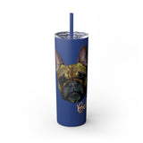 Bella Haddad Custom Skinny Tumbler with Straw