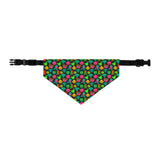 Rainbow Rover Dog Collar Bandana