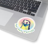 Far Out Ferret Kiss-Cut Sticker