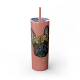 Bella Haddad Custom Skinny Tumbler with Straw