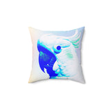 Kookie Cockatoo Accent Square Pillow