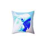 Kookie Cockatoo Accent Square Pillow