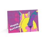 Happy Buttday Funny Cat Birthday Card