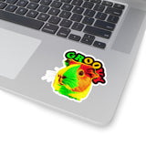 Groovy Guinea Piggy Kiss-Cut Sticker