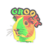 Groovy Guinea Piggy Kiss-Cut Sticker