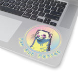 Far Out Ferret Kiss-Cut Sticker