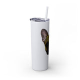 Bella Haddad Custom Skinny Tumbler with Straw