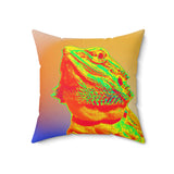 Boogie Woogie Beardie Accent Square Pillow