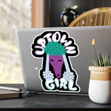 Uptown Girl Kiss-Cut Vinyl Sticker