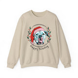 Happy Yuledog Personalized Crewneck Sweatshirt