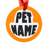 Golden Doodle Ornament with Your Pet's Name!