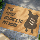 Pop Your Pet! Custom Doormat