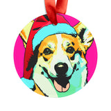 Pembroke Welsh Corgi Ornament with Your Pet's Name!