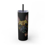 Bella Haddad Custom Skinny Tumbler with Straw