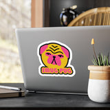 Smug Pug Kiss-Cut Vinyl Sticker