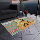 Hip Hip Hippity Hop Outdoor Rug