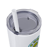 Hi Pal! Skinny Tumbler with Straw