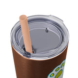 Hi Pal! Skinny Tumbler with Straw