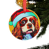 Cavalier King Charles Spaniel Ornament with Your Pet's Name!