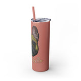 Bella Haddad Custom Skinny Tumbler with Straw