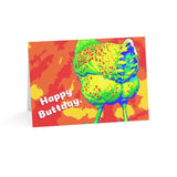 Happy Buttday Funny Chicken Birthday Card