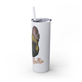 Bella Haddad Custom Skinny Tumbler with Straw