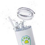 Hi Pal! Skinny Tumbler with Straw