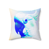 Kookie Cockatoo Accent Square Pillow