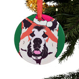 Akita Ornament with Your Pet's Name!