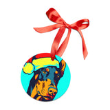 Doberman Ornament with Your Pet's Name!